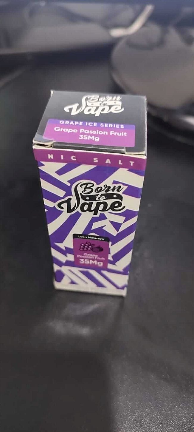 Born to Vape E-Juice Grape Passion Fruit- Nic Salt - vapevpaortabacaria.com